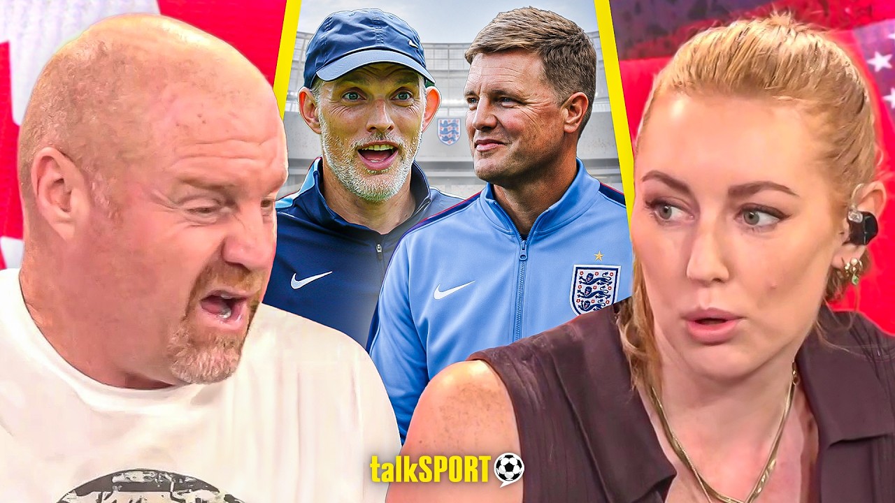 Sean Dyche QUESTIONS FA's Decision to Appoint Thomas Tuchel Over Eddie Howe After England Exit! background