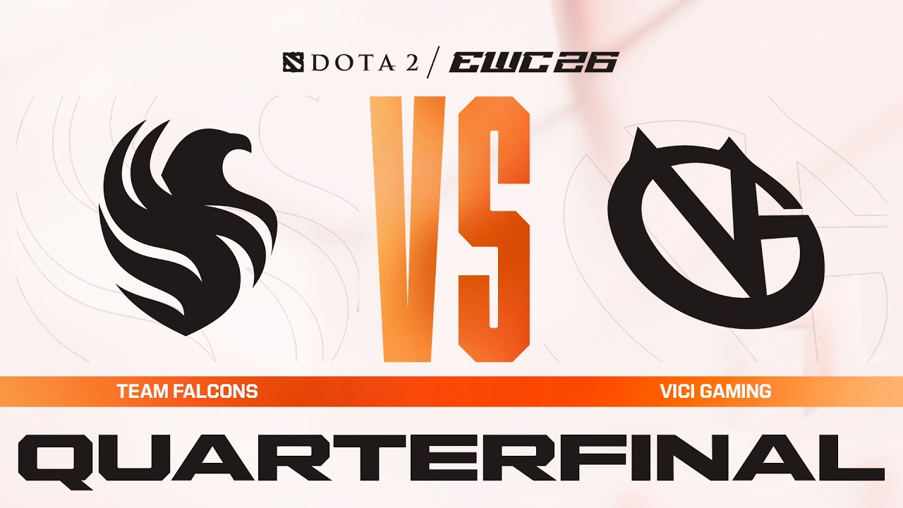 Team Falcons vs. Vici Gaming | Dota 2 at EWC 26 – Quarterfinal – VOD background