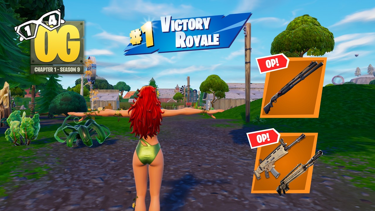 31 Kill Fortnite Solos "FORTNITE OG" | High Kill Fortnite OG Season 9 Gameplay (OG GRAPHICS) background
