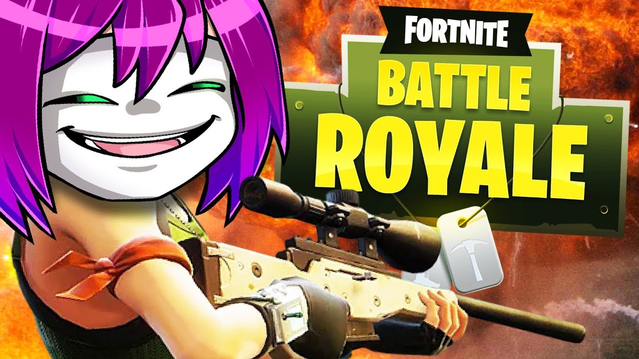 HandofBlood & GermanLetsPlay spielen Fortnite Battle Royale background