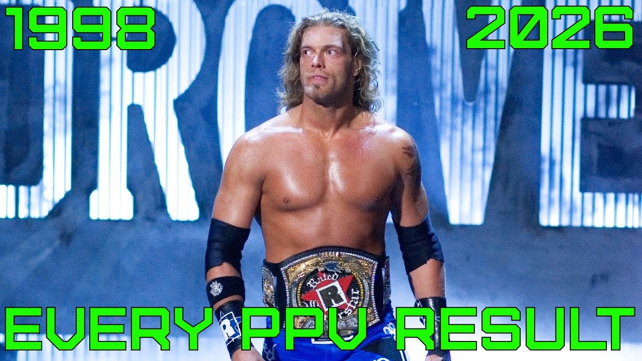 Every Adam "Edge" Copeland's PPV Result (WWE, AEW) (1998-2026) background