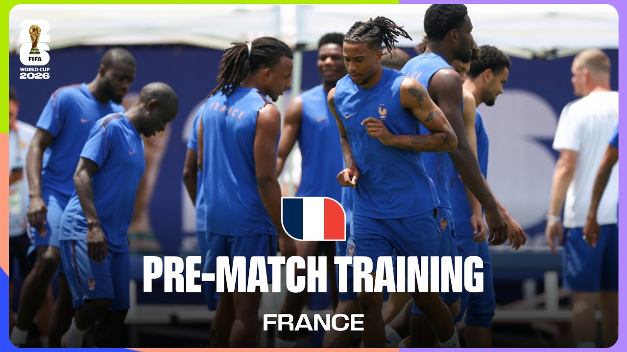 France Train Before England | FIFA World Cup 2026™ background