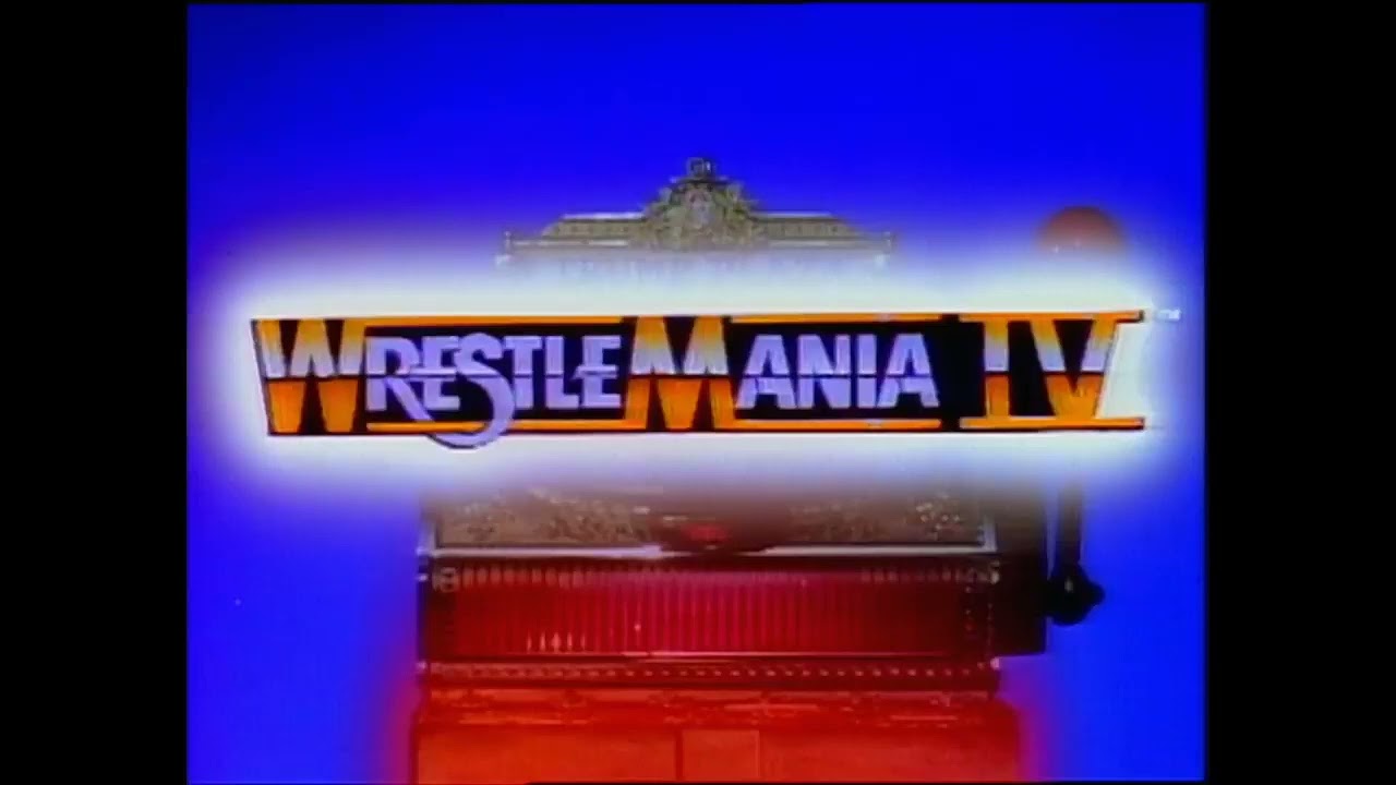 WrestleMania IV Theme - More clear edit background