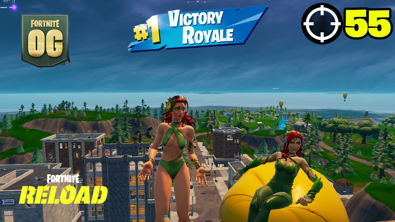 Fortnite Reload | *NEW* CHLOROPHYLL IVY SKIN | High Kill Gameplay | PS5 Controller background