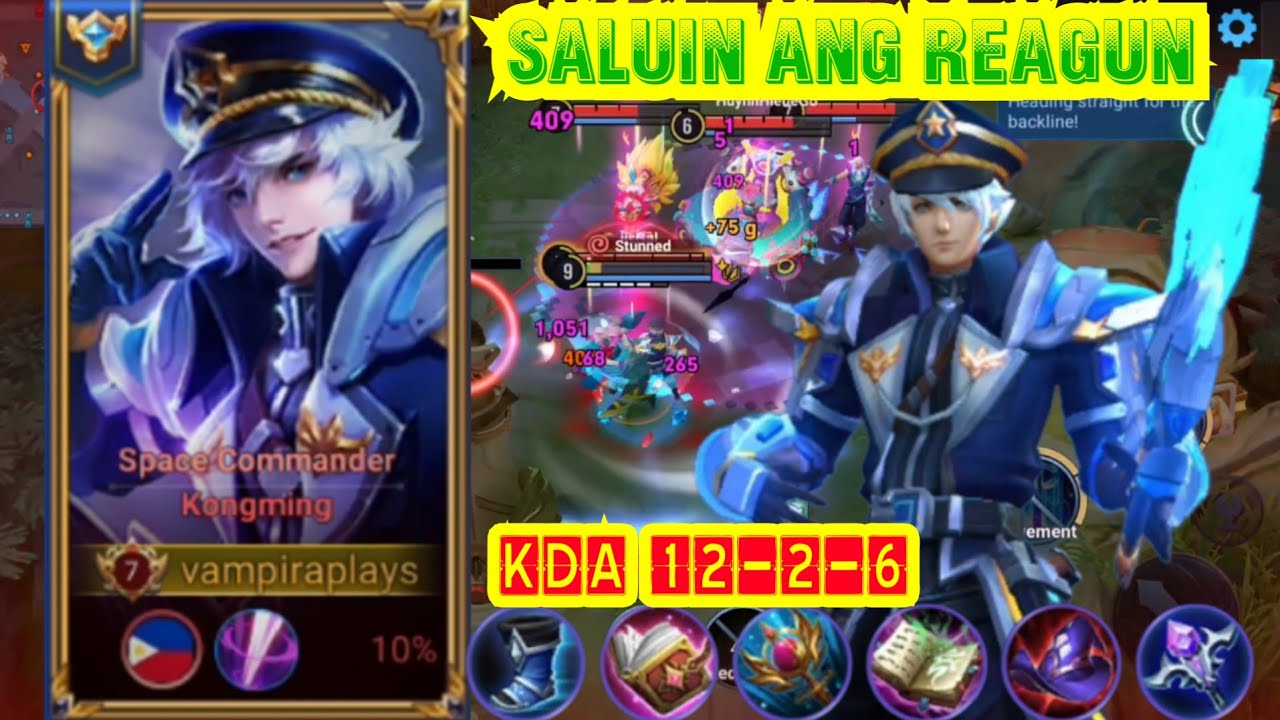 HOK KONGMING UNLIMITED ONE SHOT DELETE REAGUN MONTAGE background