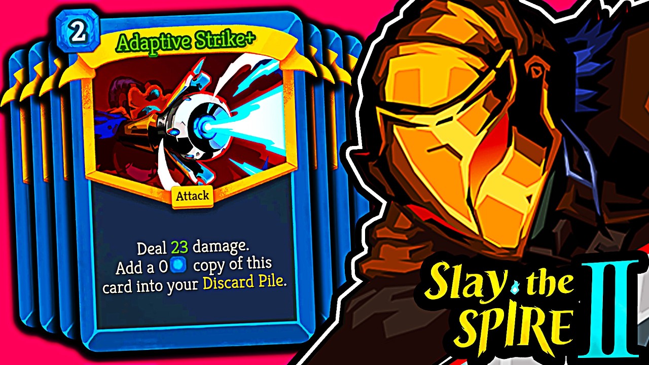 NEW Patch Adaptive Strike Ironclad In SLAY THE SPIRE 2 background