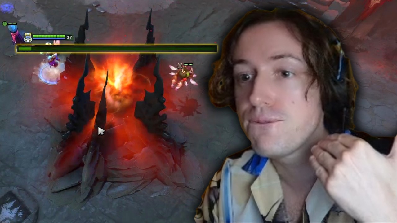 The most FRUSTRATING game in DOTA 2 history background