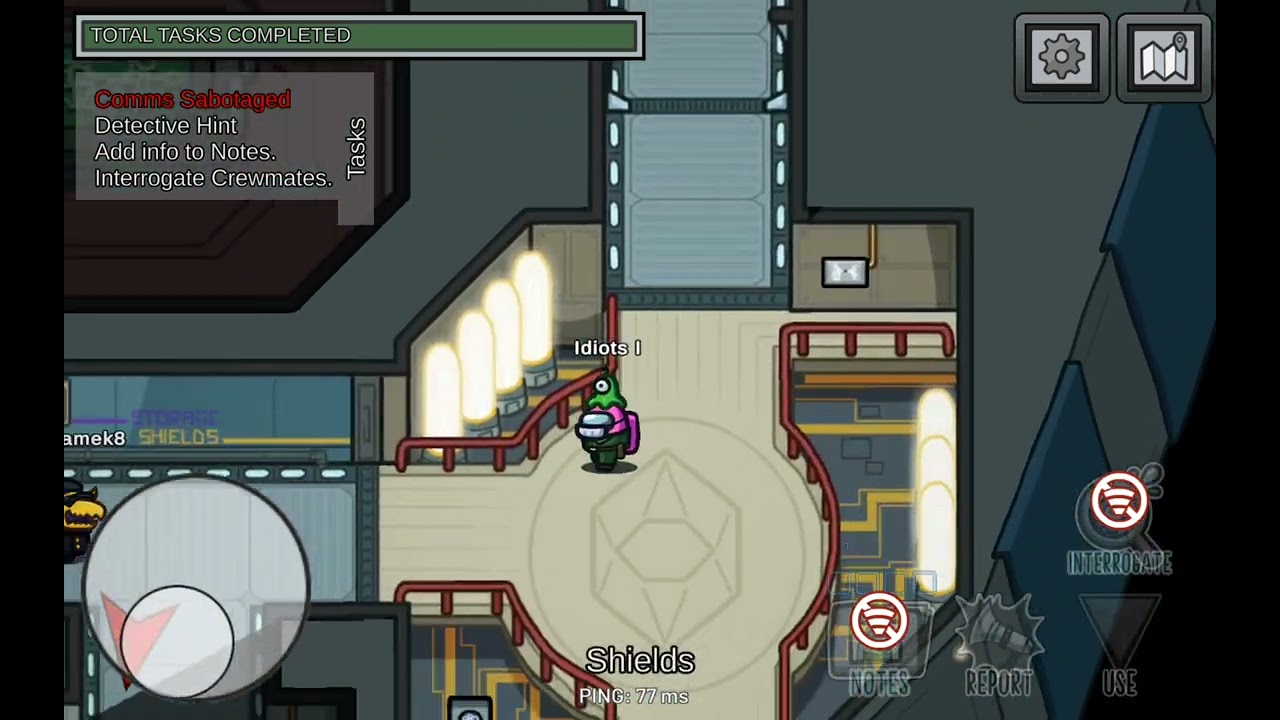 4 Minutes Of My Among Us Gameplay! π«‘π€π€ background