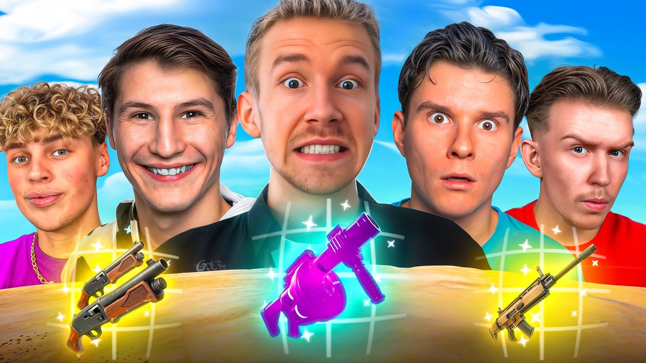 XXL YOUTUBER MYTHIC RELOAD BATTLE🏆(wer findet mehr op items?) background