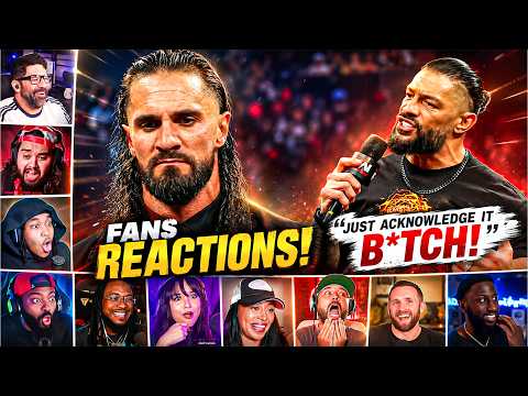 Fans Shocked Reactions! Roman Reigns COOKED Seth Rollins !!! backdrop