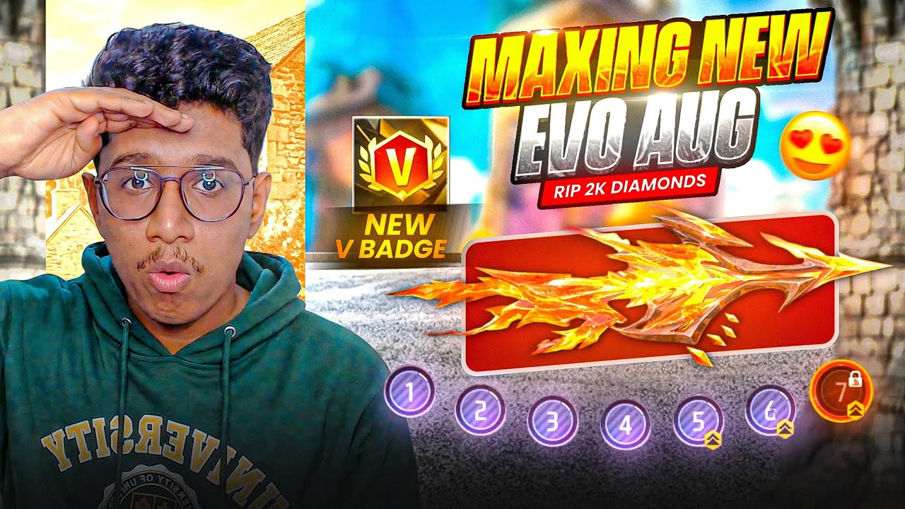 Upgrading Aug Evo Gun Skin Max π With 20000 Diamonds π± Garena Free fire background