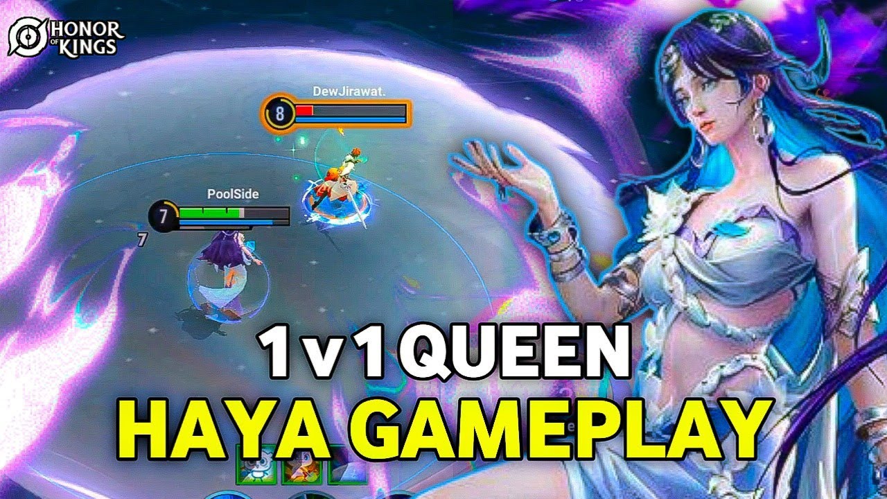 HAYA 1v1 GOD GAMEPLAY ๐ฅ | NOBODY CAN BEAT ME | HONOR OF KINGS background