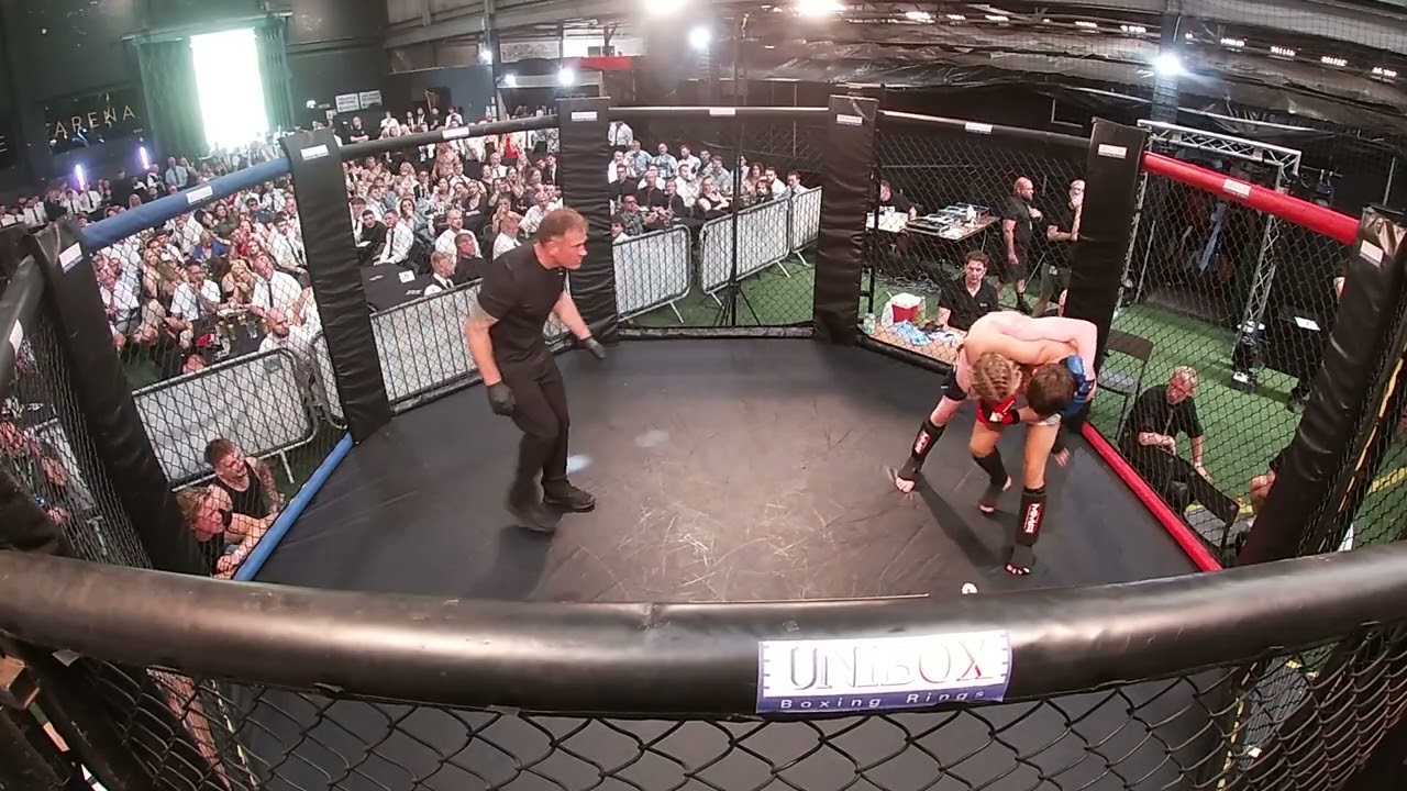 CARDIFF | ULTRA MMA | KENZIE LEWIS VS COLE WEST background