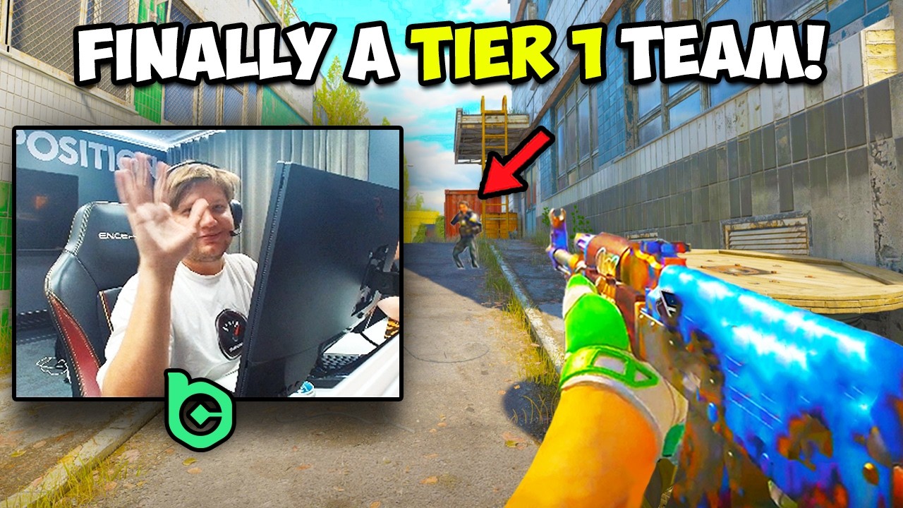 S1MPLE PLAYS FACEIT WITH HIS NEW TIER 1 TEAM! CS2 Twitch Clips background