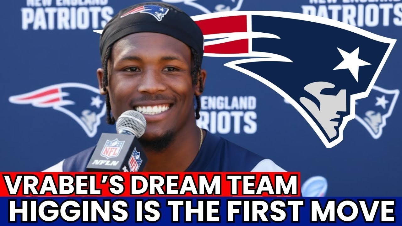 SECRET PLAN: PATRIOTS to STEAL TEE HIGGINS and build a true SUPER TEAM | Patriots News background
