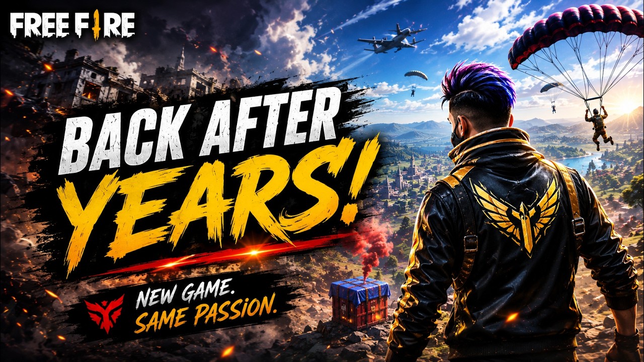 Returning to Free Fire After Years... Everything Has Changed! background