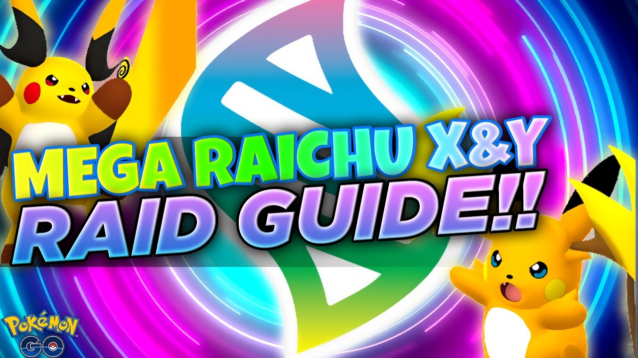 THE BEST STRATEGIES AND COUNTERS For Mega Raichu Raids in Pokémon GO!! background
