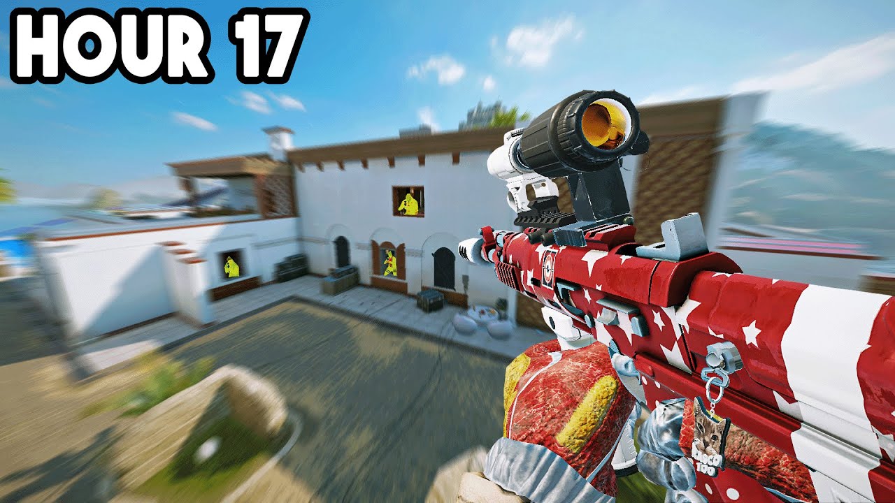 I Played Glaz for 24 Hours Straight in Siege backdrop