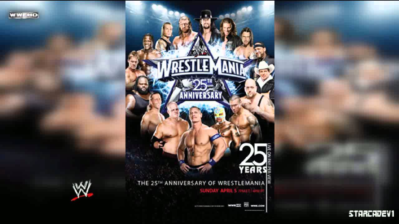 WWE WrestleMania XXV 3rd Theme "So Hott" by Kid Rock background