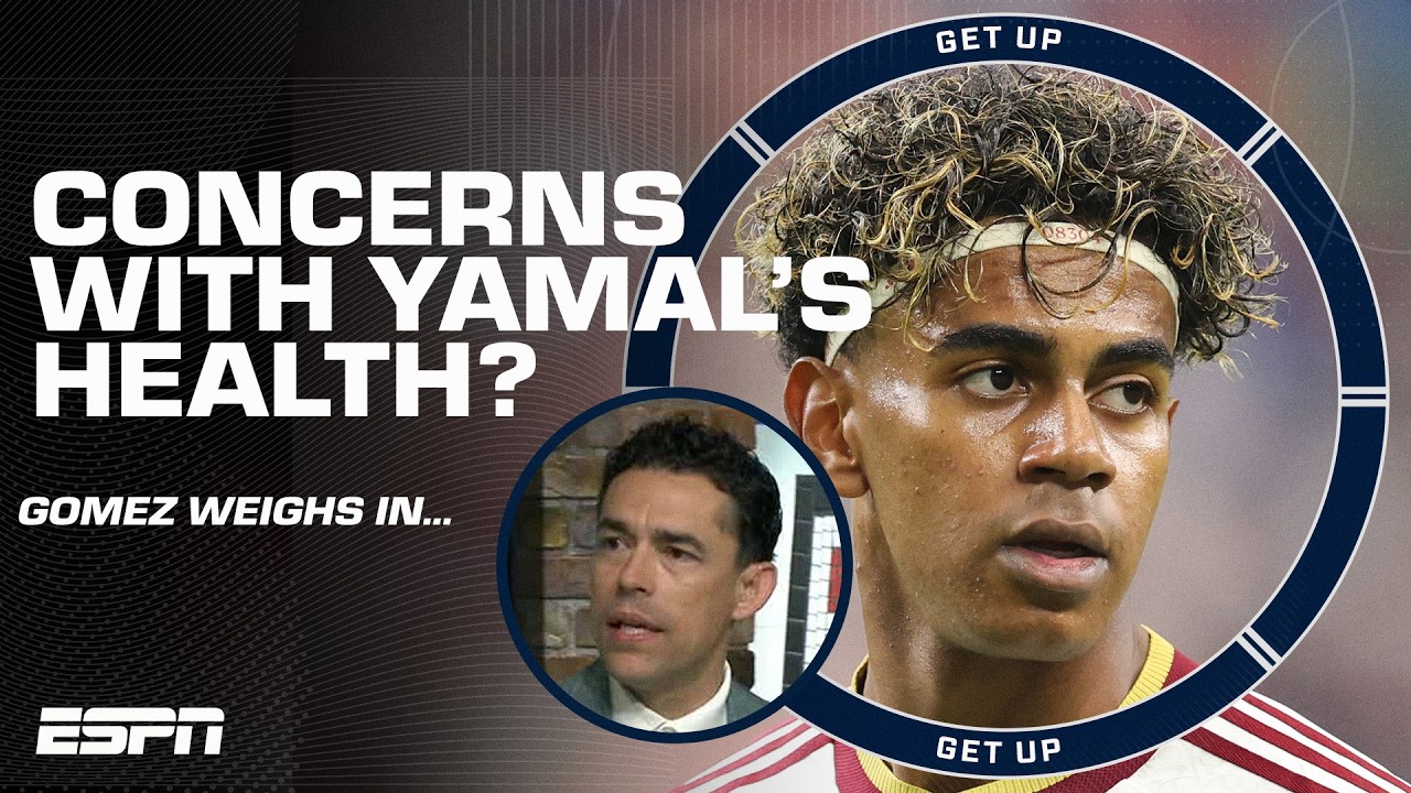 How concerning is Lamine Yamal NOT practicing 3 DAYS before the World Cup Final⁉️ 😱 | Get Up background