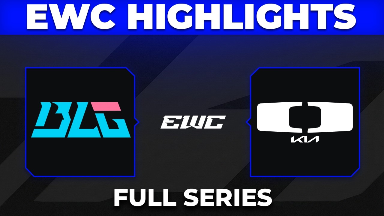 BLG vs DK ALL GAMES Highlights | EWC 2026 Quarterfinals | Bilibili Gaming vs Dplus KIA background