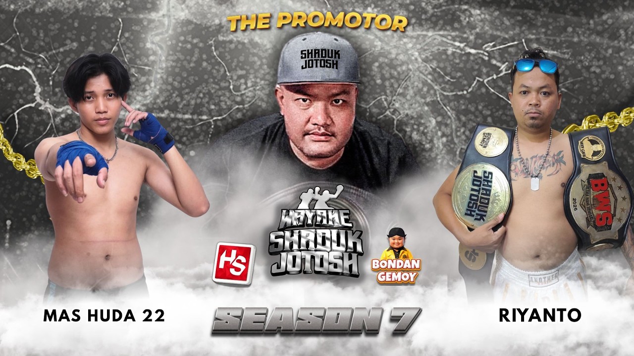 MAS HUDA 22 VS RIYANTO | WAYAHE SHADUK JOTOSH SEASON 7 | BONDAN GEMOY background