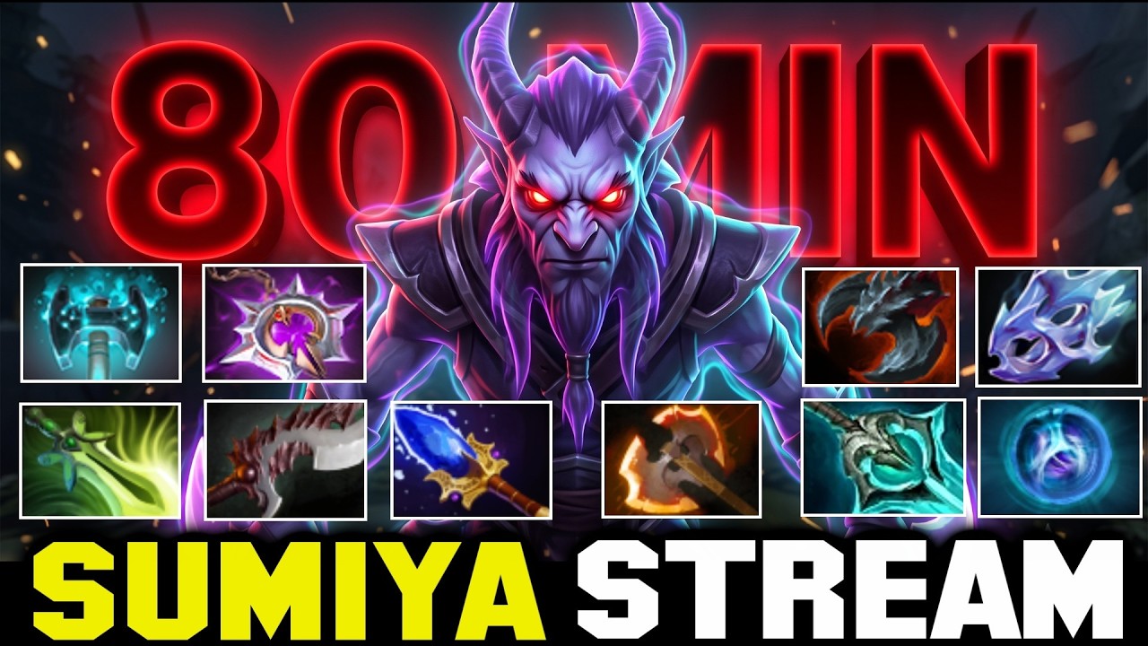 80min Crazy Riki Game | Sumiya Invoker Stream Moments 5636 background