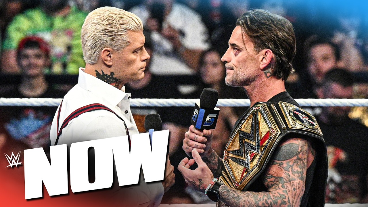 Can CM Punk and Cody Rhodes coexist?: WWE Now, July 17, 2026 background