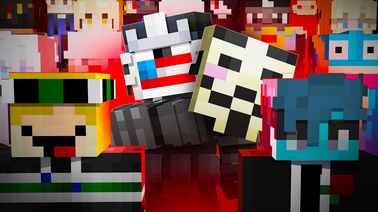 I Went Undercover To Destroy Minecraft Streamers background