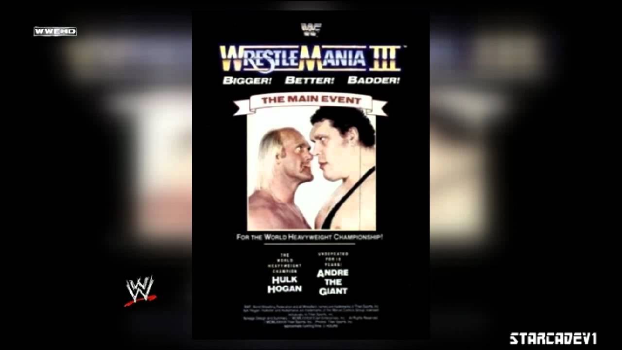WrestleMania III Theme song "Who's Zoomin' Who?" by Aretha Franklin background