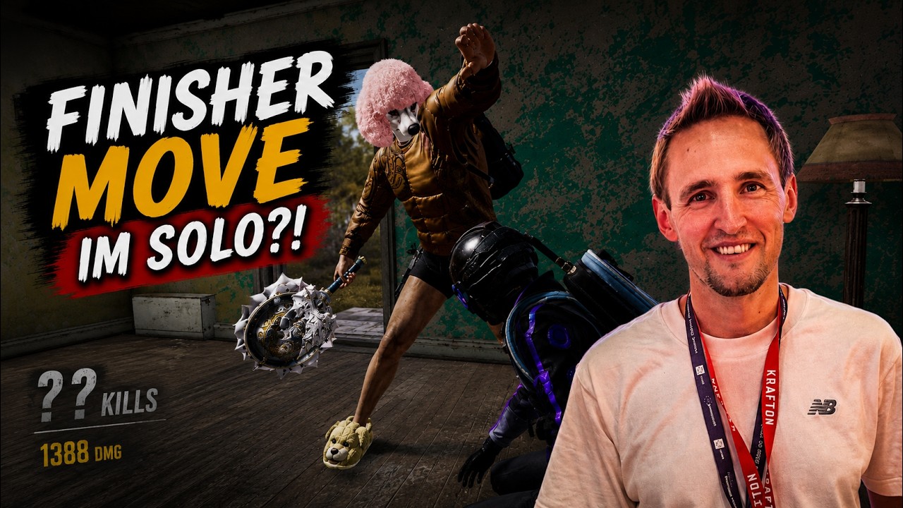 Finisher Move im Solo?! #PUBG #solo background
