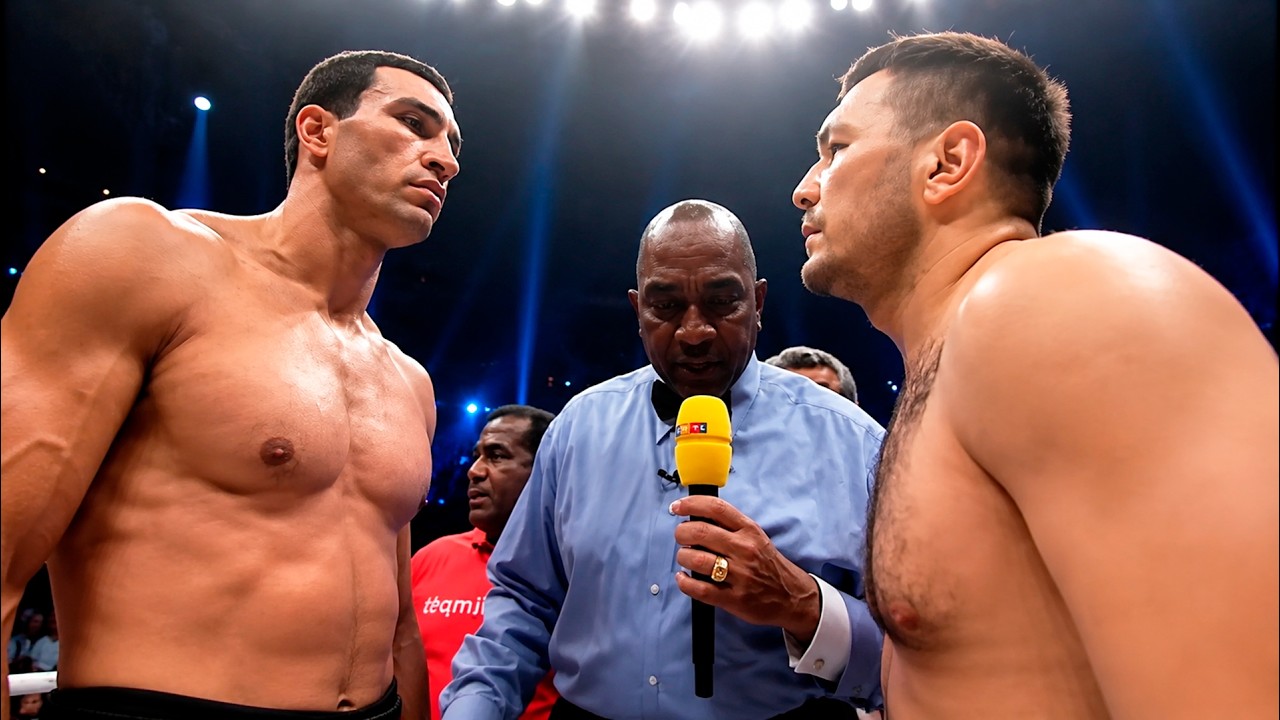 Wladimir Klitschko (Ukraine) vs Ruslan Chagaev (Uzbekistan) | KNOCKOUT, BOXING fight, HD background