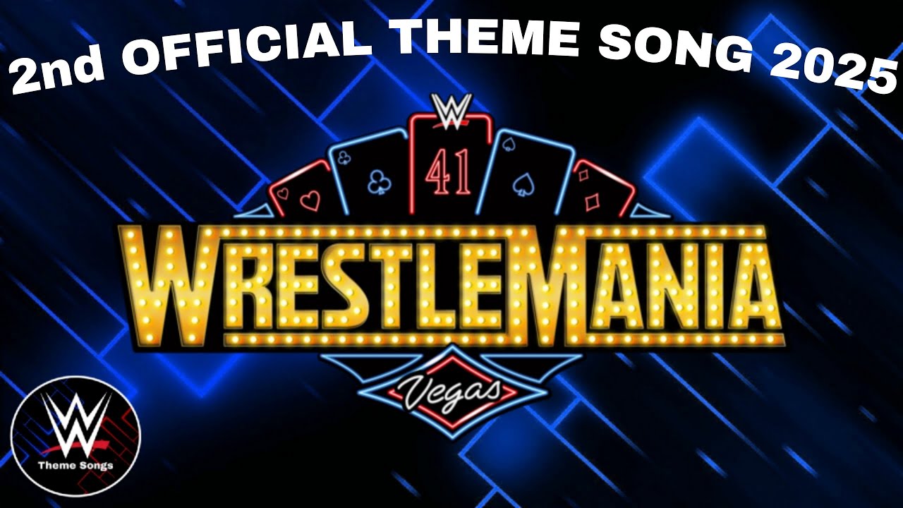 WWE Wrestlemania 41 2nd Official Theme Song - "Timeless" backdrop