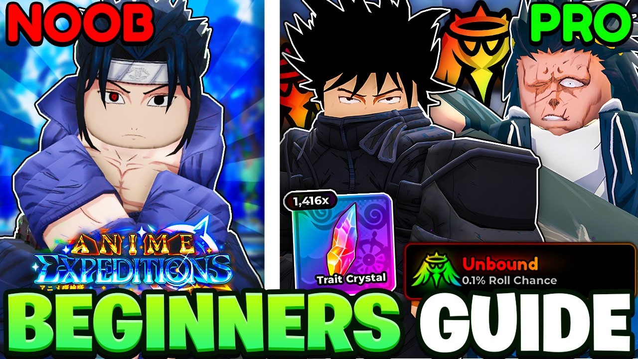 The *BEST* Beginners/Progression Guide to Anime Expeditions! background