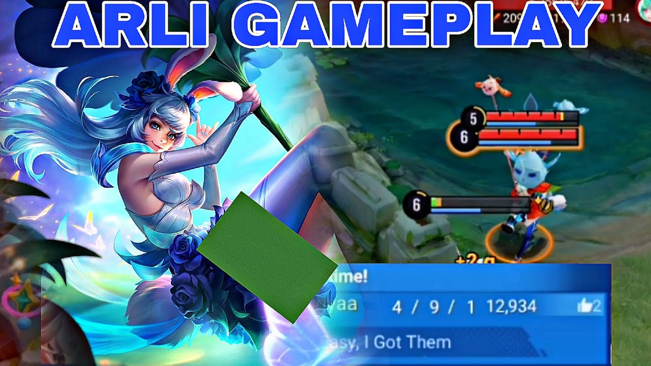 ARLI FIRST MATCH GAMEPLAY | DIAMOND IV RANKED MATCH GAMEPLAY | HONOR OF KINGS GAMEPLAY background