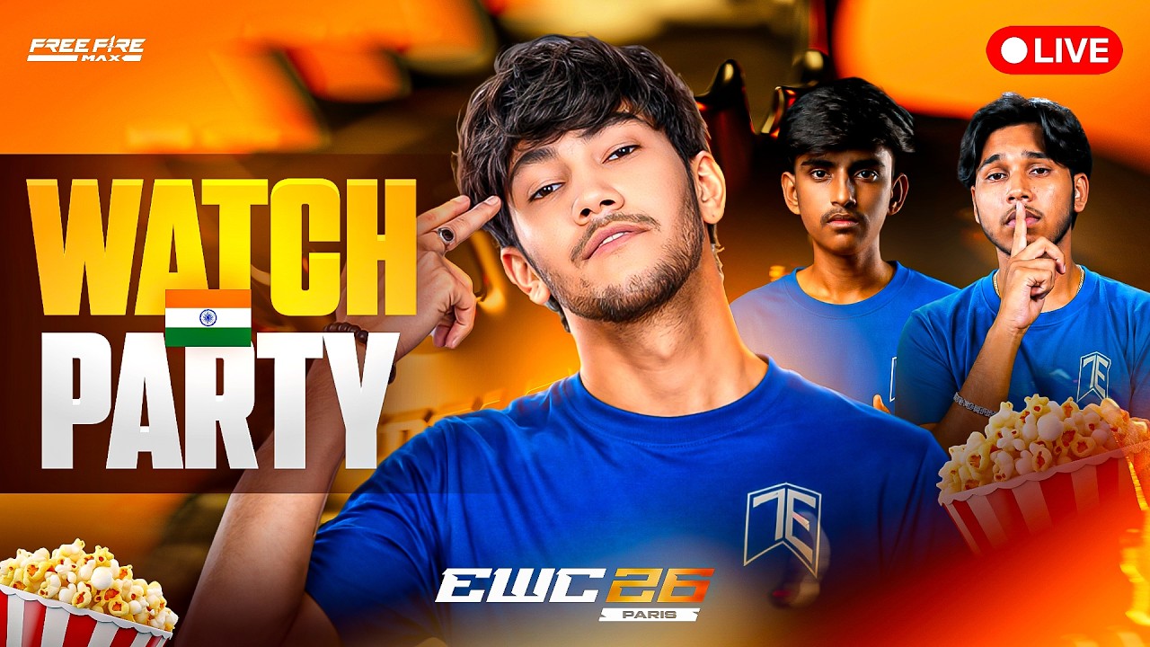 EWC 2026 Free Fire Survival Stag Watchparty background