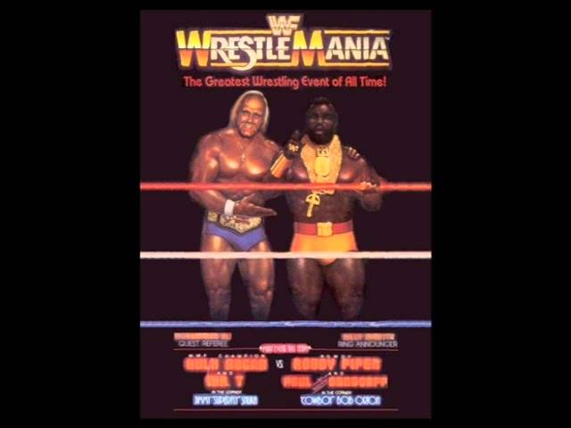 WWF WrestleMania 1 Theme - ''Easy Lover'' (Instrumental) background
