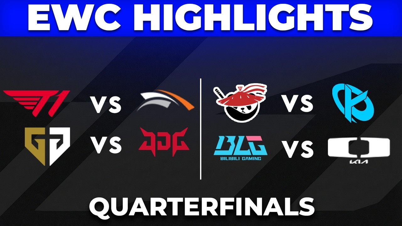 EWC 2026 ALL GAMES Highlights | Quarterfinals background