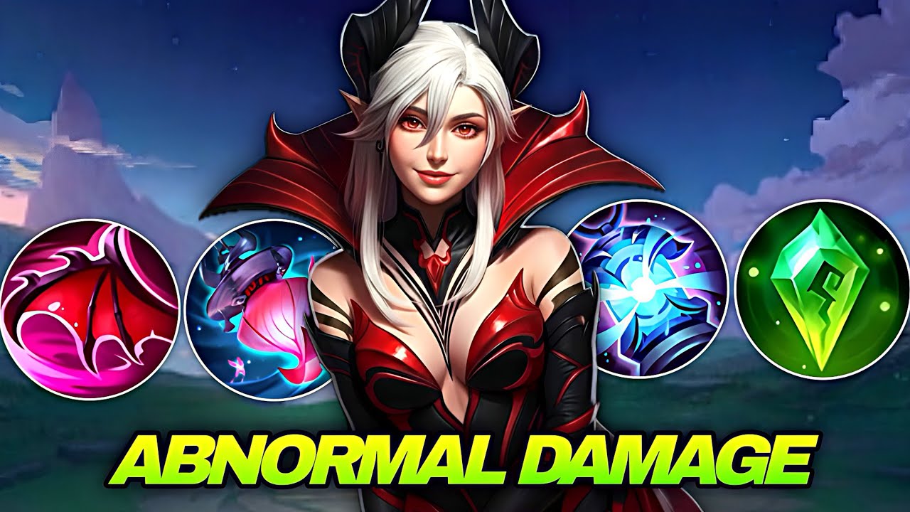 NEW ALICE BUILD IS A NIGHTMARE!! ЁЯТА AUTO DELETE SQUISHY & TANK HEROES | BUILD & EMBLEM | MLBB 2026 background