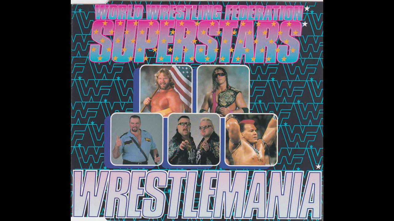 WWF Superstars – “Wrestlemania” (Instrumental) (Arista) 1993 background