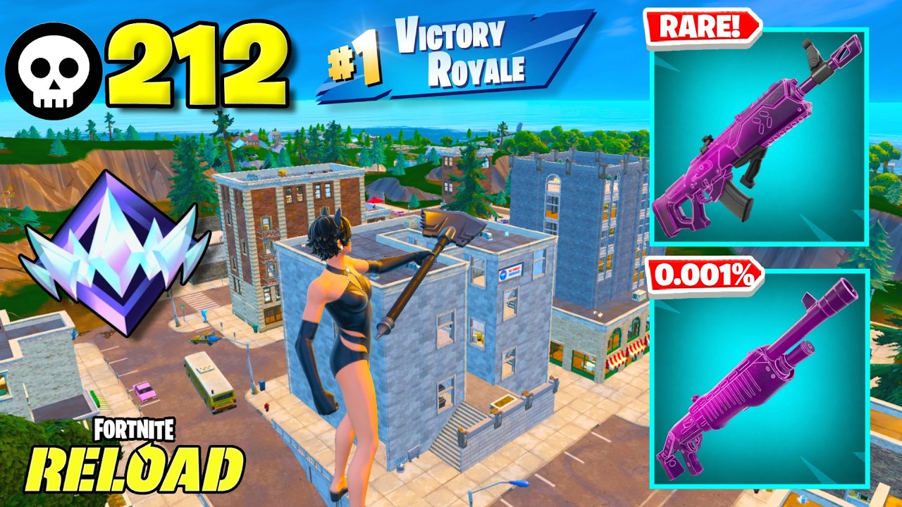 212 Elimination "RANKED RELOAD” Gameplay Wins (Fortnite Chapter 7 PS5 Controller) backdrop