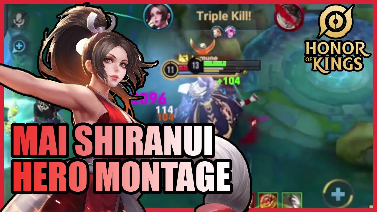 Mai Shiranui Honor of Kings(王者荣耀) Montage #honorofkings #honorofkingshighlights backdrop