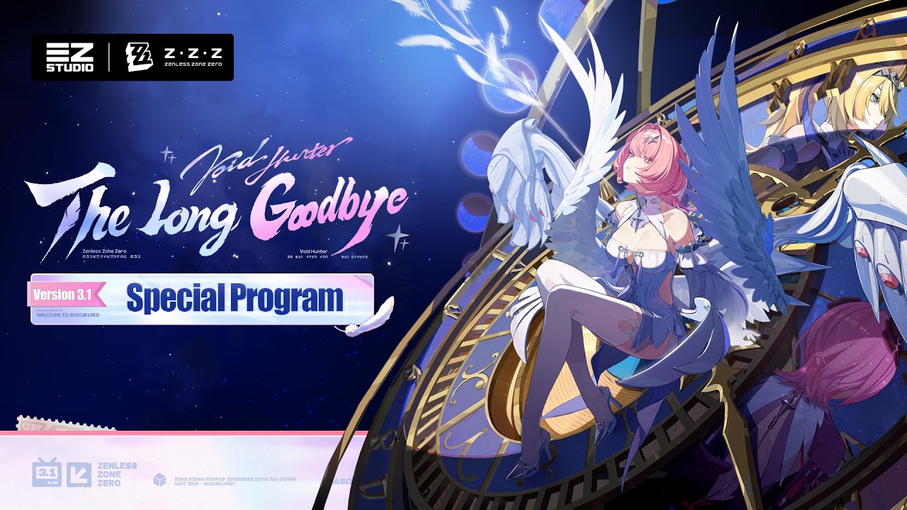 Zenless Zone Zero Version 3.1 "The Long Goodbye" Special Program background