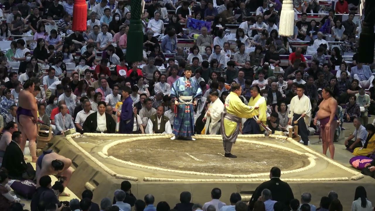 4K《幕内》朝乃山×翔猿 藤凌駕×狼雅 若元春×高安 琴栄峰×藤青雲 錦富士×阿炎 他【大相撲令和8年7月場所】初日 makuuchi【SUMO JUL DAY1】2026/07/12 名古屋場所 2026-07-17 18:27 background
