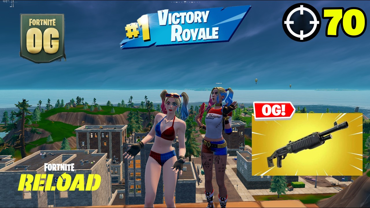 Fortnite Reload | *NEW* HIGH TIDE HARLEY SKIN | High Kill Gameplay | PS5 Controller background