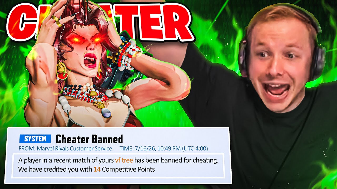 I Played Against A Reworked Black Widow CHEATER in Marvel Rivals... background
