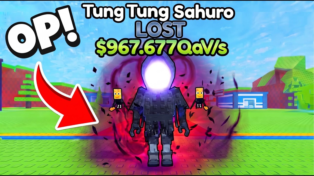 I got WORLD FIRST MUTATED INSANE TUNG TUNG SAHUR BRAINROT In Become a Brainrot! (Roblox) backdrop