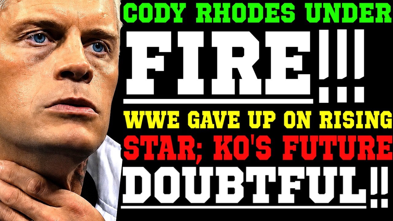 WWE News! Cody Rhodes Under Fire Over SmackDown Promo! Kevin Owens's Future in Doubt SNME Surprise background