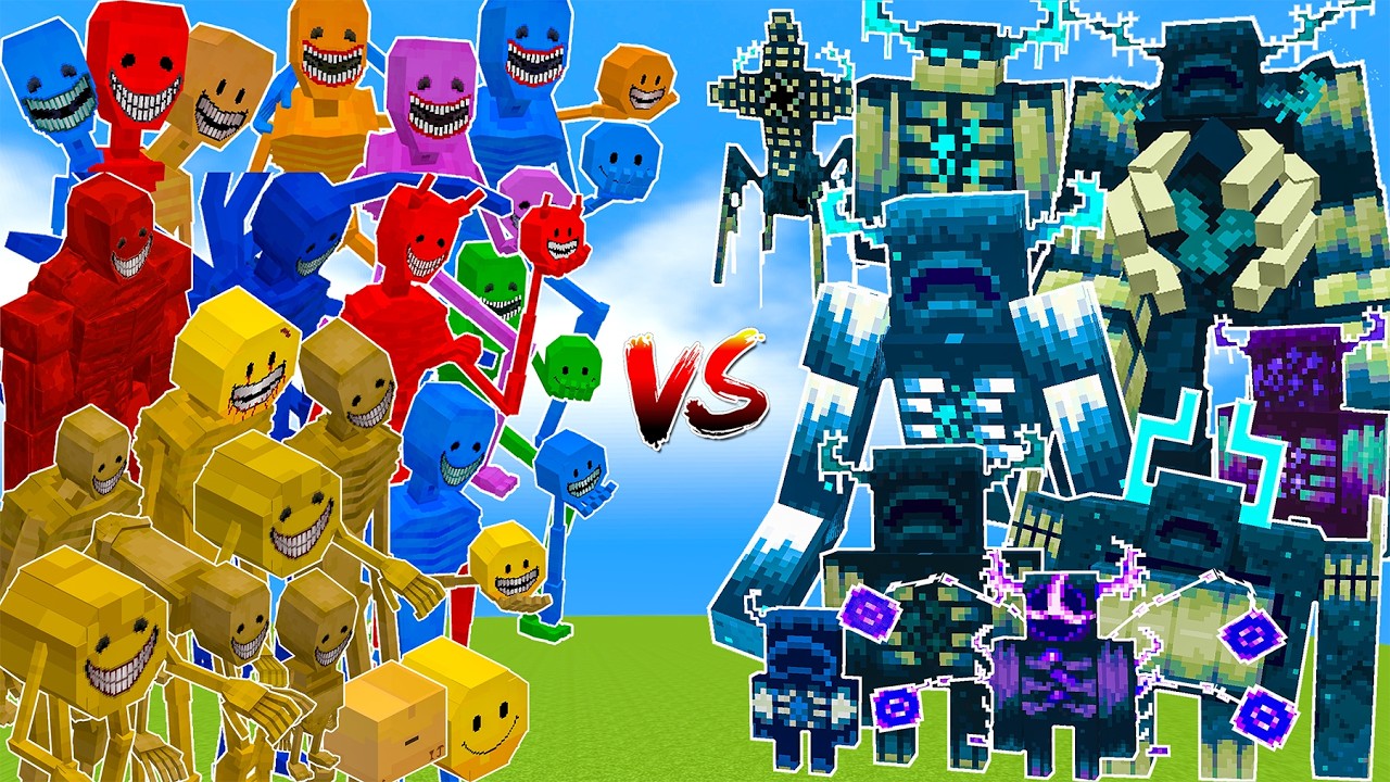 All Verity Mobs vs All Wardens! background