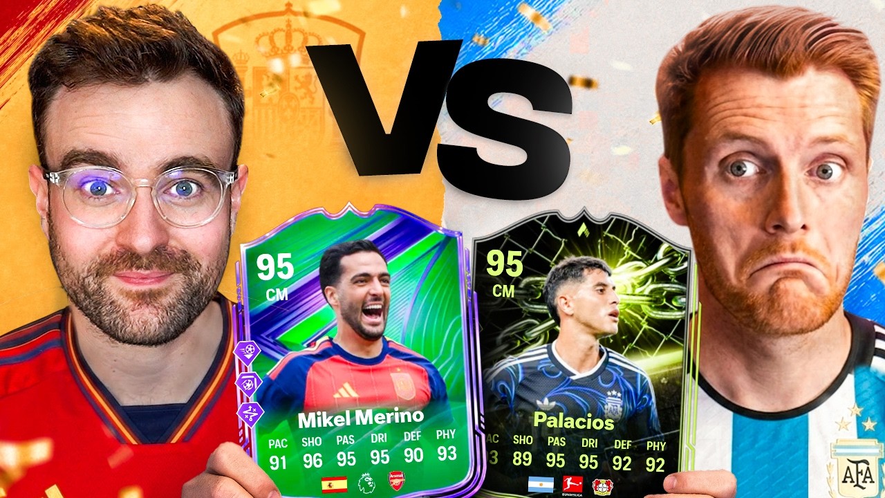 WORLD CUP FINAL SQUAD BUILDER SHOWDOWN!!! background